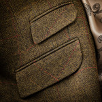 Ladies Hacking Jacket in Shooting Tweed