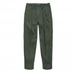 Warm Weather Cotton Trousers -Dark Green