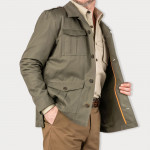 Safari Travel Jacket in Khaki