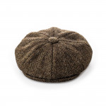 Redford Tweed cap in Bowden Herringbone