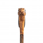 Hand Carved Hare Walking Stick