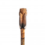 Hand Carved Hare Walking Stick
