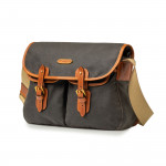 Bishop Bag In Forest Green Waxed Cotton