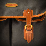 Bishop Bag In Forest Green Waxed Cotton