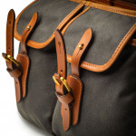 Bishop Bag In Forest Green Waxed Cotton