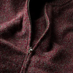 Men's Zip Cardigan in Marl