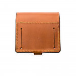 Large 5Rd Closed Ammunition Belt Wallet in Mid Tan