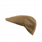Kinloch Tweed Cap in Hounds Tooth Check