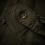 The Expedition Safari Shirt in Brushed Green
