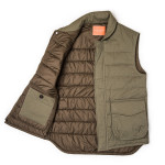 Pathfinder Quilted Gilet in Hunter Green