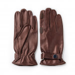 RH Leather Shooting Gloves in Mink