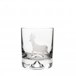 Hand Engraved Crystal Glass - Roebuck