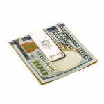 Scroll Crest Money Clip