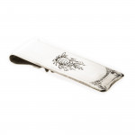 Scroll Crest Money Clip