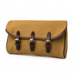 Redfern Cleaning Pouch with Accessories in Sand & Dark Tan