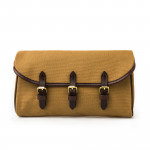 Redfern Cleaning Pouch in Sand  & Dark Tan