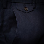 Pathfinder Twill Trousers in Midnight Blue