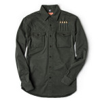 Expedition Safari Shirt in Brushed Bush Green