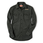 Expedition Safari Shirt in Brushed Bush Green