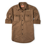 Expedition Safari Shirt in Brushed Fawn