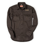 Expedition Safari Shirt in Brushed Bark