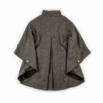 T.ba Reversible Tweed Short Cloak
