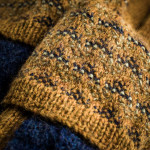 Whitfield Shooting Sock in Amber Marl