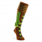 Whitfield Shooting Sock in Chestnut