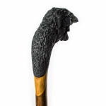 Black Raven Walking Stick