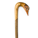 Curved Hen Mallard Walking Stick