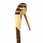 Hand Carved Country Woodcock Walking Stick
