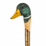 Hand Carved Country Mallard Walking Stick