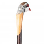 Hand Carved French Partridge Walking Stick