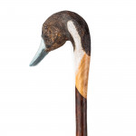 Hand Carved Pintail Walking Stick