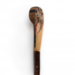 Downward Woodcock Carved Stick