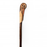 Country Woodcock Carved Stick