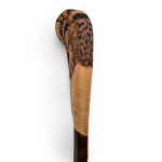 Country Woodcock Carved Stick