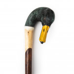 Curved Mallard Walking Stick