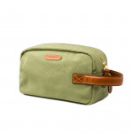 Bournbrook Wash Bag in Safari Green and Mid Tan