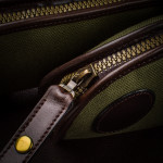 Eastman Takedown Slip in Hunter Green & Dark Tan