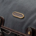 Bishop Hill Bag in Petrol Blue Twill Canvas