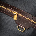 Bishop Hill Bag in Petrol Blue Twill Canvas