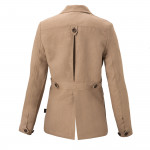 Ladies Linen Safari Jacket in Sand