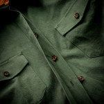 Ladies Safari Shirt in Marula Green
