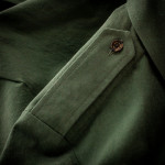Ladies Safari Shirt in Marula Green