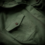 Ladies Safari Shirt in Marula Green