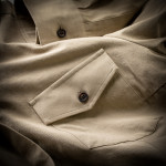 Ladies Safari Shirt in Stone