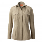 Ladies Safari Shirt in Stone