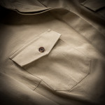 Ladies Safari Shirt in Stone