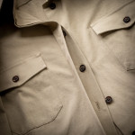Ladies Safari Shirt in Stone
